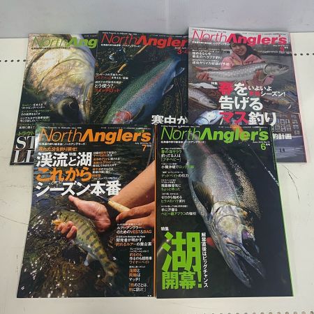    North Angler' ノースアングラーズ 釣り雑誌　2010.2011年　1.2月、3.4月、5～12月　20冊