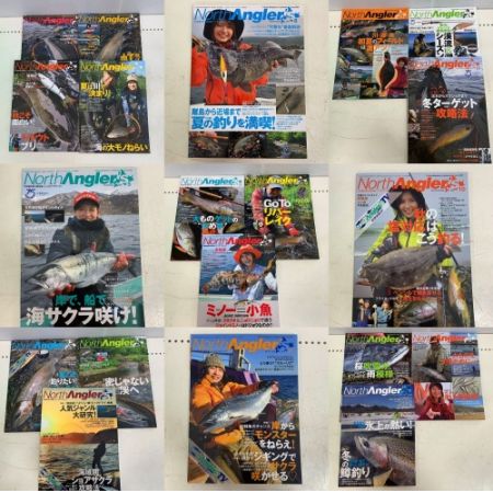   North Angler' ノースアングラーズ 釣り雑誌　　 2020,2021年　171～190号（抜け無し）20冊