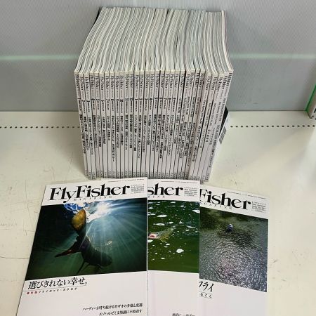   Fly Fisher フライフィッシャー　釣り雑誌 2016～2020年　＃264～297（抜け無し）　34冊