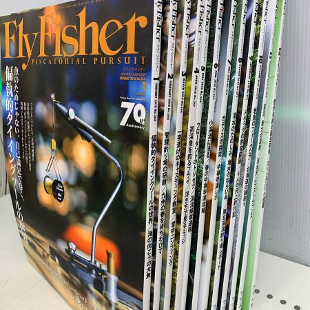   Fly Fisher フライフィッシャー　釣り雑誌 2016～2020年　＃264～297（抜け無し）　34冊