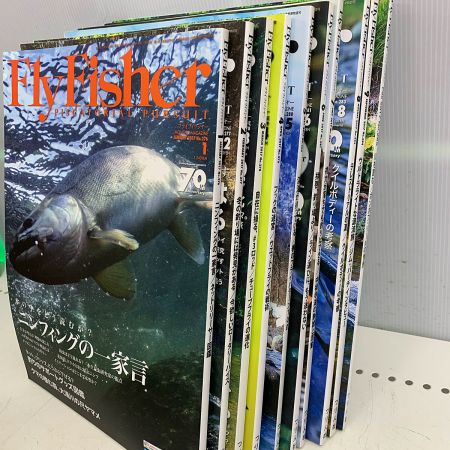   Fly Fisher フライフィッシャー　釣り雑誌 2016～2020年　＃264～297（抜け無し）　34冊
