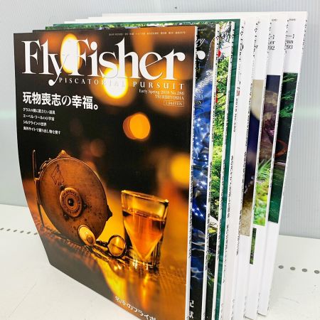   Fly Fisher フライフィッシャー　釣り雑誌 2016～2020年　＃264～297（抜け無し）　34冊