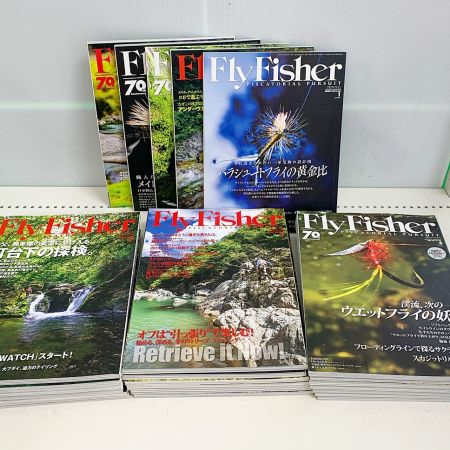    Fly Fisher フライフィッシャー　釣り雑誌 2014.2015 ＃240～263（抜け無し）　24冊