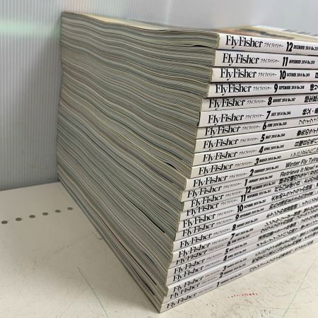    Fly Fisher フライフィッシャー　釣り雑誌 2014.2015 ＃240～263（抜け無し）　24冊