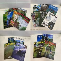 ★★  Fly Fisher フライフィッシャー　つり雑誌　2012.2013年 ＃216～239　24冊 Bランク