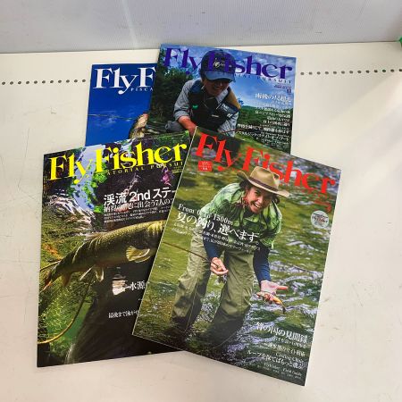   Fly Fisher フライフィッシャー　つり雑誌　2012.2013年 ＃216～239　24冊