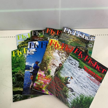   Fly Fisher フライフィッシャー　つり雑誌　2012.2013年 ＃216～239　24冊