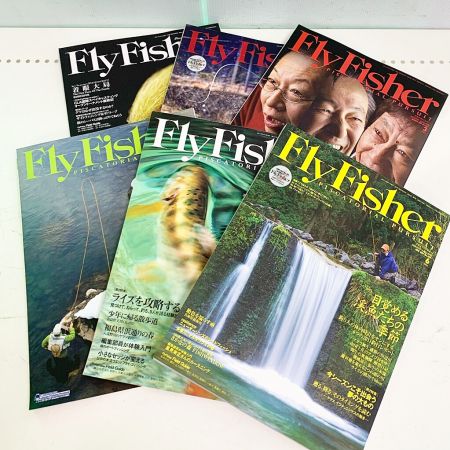   Fly Fisher フライフィッシャー　釣り雑誌  2010.2011年　＃192～215（抜け無し）　24冊