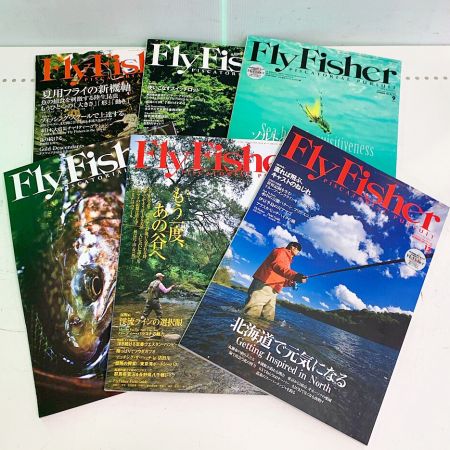   Fly Fisher フライフィッシャー　釣り雑誌  2010.2011年　＃192～215（抜け無し）　24冊