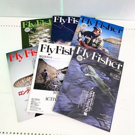   Fly Fisher フライフィッシャー　釣り雑誌  2010.2011年　＃192～215（抜け無し）　24冊