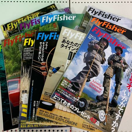   フライフィッシャー　釣り雑誌　2005～2008年　48冊 ＃132～179　48冊