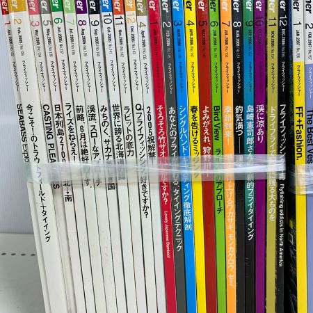  フライフィッシャー　釣り雑誌　2005～2008年　48冊 ＃132～179　48冊