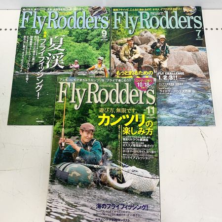   FlyRodders フライロッダーズ 2009～10年 　1.3.5.7.9.11月号　12冊 釣り雑誌