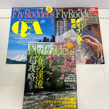   FlyRodders フライロッダーズ 2009～10年 　1.3.5.7.9.11月号　12冊 釣り雑誌