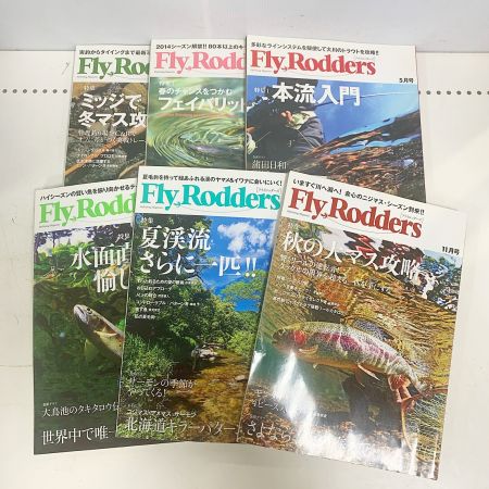   FlyRodders フライロッダーズ 2011～14年 　1.3.5.7.9.11月号　24冊 釣り雑誌