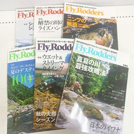   FlyRodders フライロッダーズ 2011～14年 　1.3.5.7.9.11月号　24冊 釣り雑誌