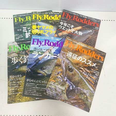   FlyRodders フライロッダーズ 2011～14年 　1.3.5.7.9.11月号　24冊 釣り雑誌