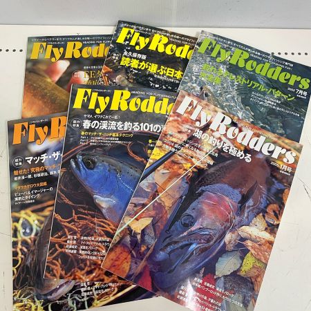   FlyRodders フライロッダーズ 1998～2005年　41冊 VOL1～13（抜け無し）1.3.5.7.9.11号　釣り雑誌