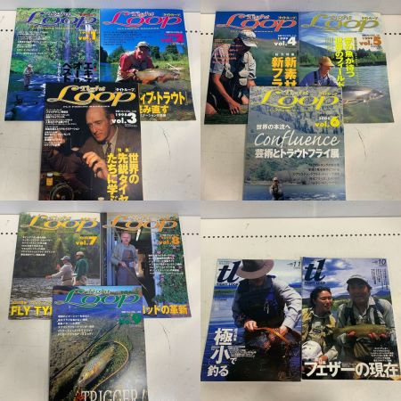   雑誌 タイトループ　TIGHT LOOP 　No.1～11  11冊　つり人社 1998年～2001年