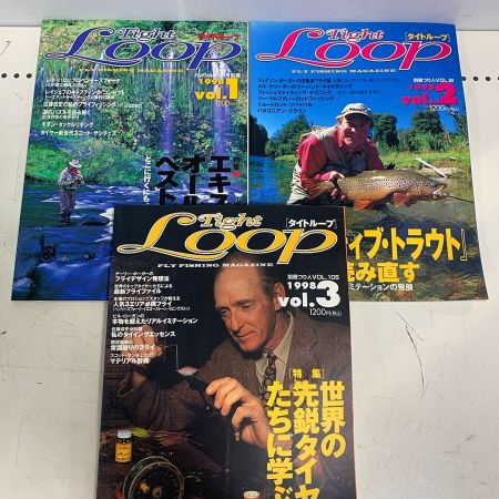   雑誌 タイトループ　TIGHT LOOP 　No.1～11  11冊　つり人社 1998年～2001年