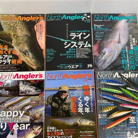   ノースアングラーズ　　 North Angler' 　釣り雑誌 2012年～2017年（抜け無し）　大量　60冊