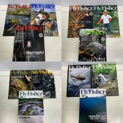 ★★  フライフィッシャー　釣り雑誌　2009年 ＃180～191　12冊　DVD付 Bランク