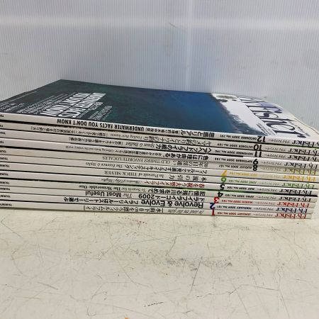   フライフィッシャー　釣り雑誌　2009年 ＃180～191　12冊　DVD付