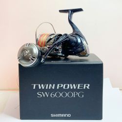 ★★ SHIMANO シマノ 21ツインパワー SW6000PG　スピニングリール 04224 Bランク