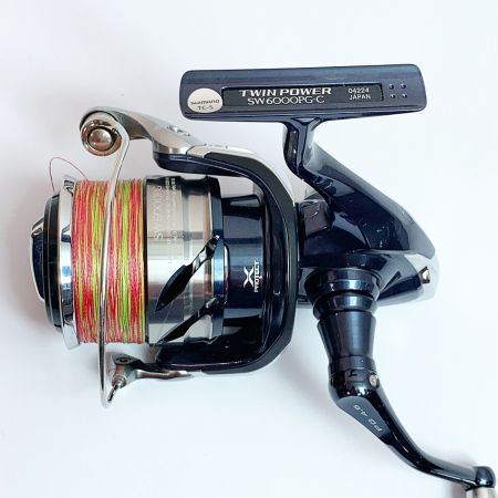  SHIMANO シマノ 21ツインパワー SW6000PG　スピニングリール 04224