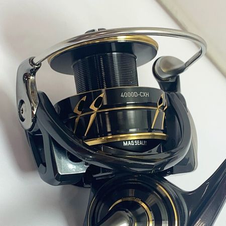  DAIWA ダイワ CALDIA SW　4000D-CXH　スピニングリール　ULCUSノブ付き ハンドルノブキズ有 220661