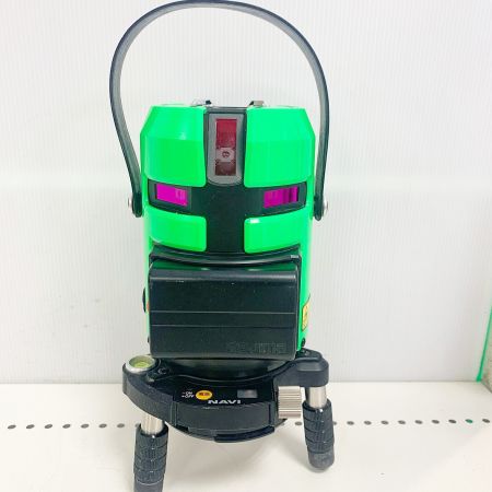  TAJIMA タジマ グリーンレーザー墨出し器　受光器　ケース　バッテリー付 ZEROGSN-KJC グリーン