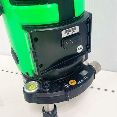  TAJIMA タジマ グリーンレーザー墨出し器　受光器　ケース　バッテリー付 ZEROGSN-KJC グリーン