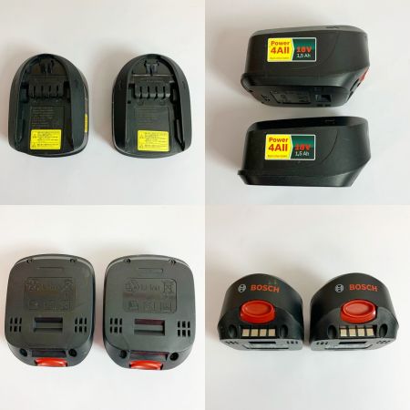  BOSCH ボッシュ 18Vリチウムイオンバッテリー　インパクトドライバー PDR18LI 充電器・充電池2個・ケース付
