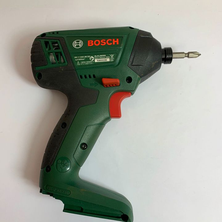 BOSCH ボッシュ 18Vリチウムイオンバッテリー インパクトドライバー PDR18LI 充電器・充電池2個・ケース 付｜中古｜なんでもリサイクルビッグバン