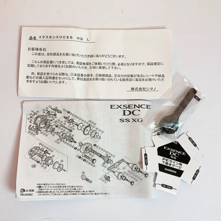  SHIMANO シマノ エクスセンスDCSS HG L 　ベイトリール　ハンドルノブキャップ欠品 04188