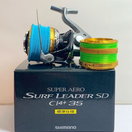  SHIMANO シマノ スーパーエアロサーフリーダーSD CI4+35 SA55　キズあり SA55