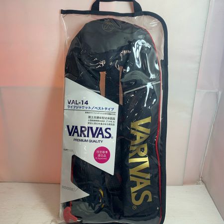  VARIVAS ライフジャケット/ベストタイプ　ボビン製造月日2018.02（交換必要です） ﾊﾞﾘﾊﾞｽ ﾗｲﾌｼﾞｬｹｯﾄ ﾍﾞｽﾄﾀｲﾌﾟ VAL-14