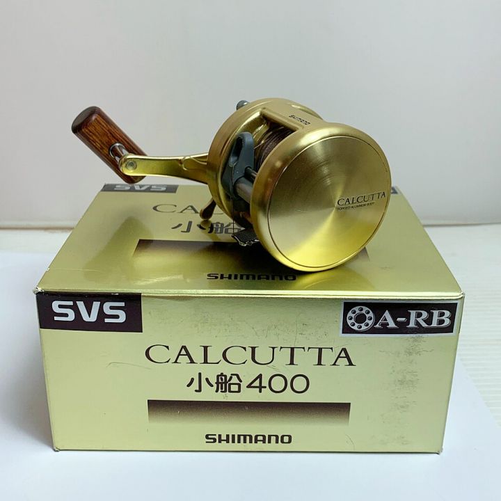 SHIMANO シマノ カルカッタ小船400 ベイトリール RF300401｜中古｜なんでもリサイクルビッグバン