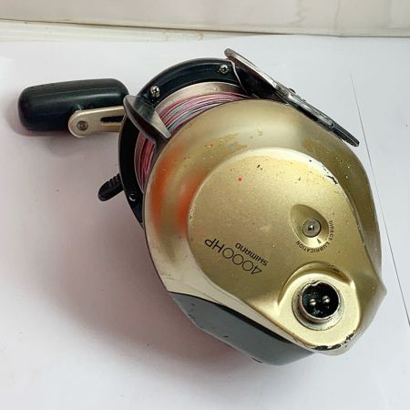  SHIMANO シマノ 電動丸 4000HP 電源ケーブル付　キズ、剥がれあり 電動丸 4000HP