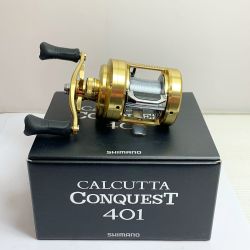 ★★ SHIMANO シマノ 18カルカッタコンクエスト 401　ベイトリール 03866 Aランク