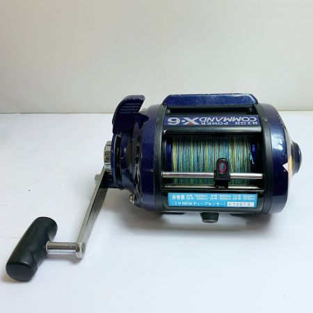  Miya Epoch 電動リール　HIGH POWER　COMMAND　X.6　一部剥がれあり　電源ケーブル付 CX-6