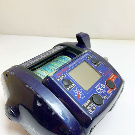 Miya Epoch 電動リール　HIGH POWER　COMMAND　X.6　一部剥がれあり　電源ケーブル付 CX-6