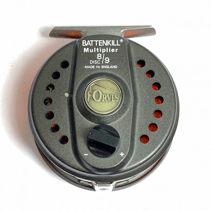 ORVIS バテンキル マルチプライヤー フライリール 替えスプール3個付き BATTENKILL 8/9｜中古｜なんでもリサイクルビッグバン