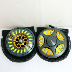 ★★ SHIMANO シマノ  フリーストーン XT-LA 7・8 　フライリール　替えスプール、ケース付  ﾌﾘｰｽﾄｰﾝ XT-LA 7-8 Bランク