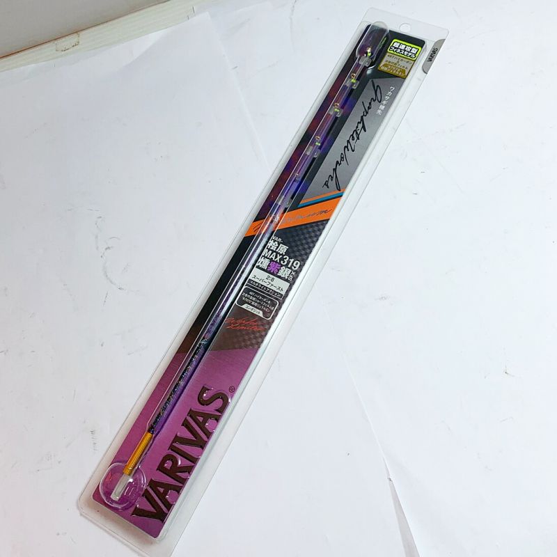 VAR-桧原MAX319燻紫銀SFX VARIVAS バリバス ワカサギ - ロッド