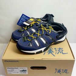 ★★ CARAVAN キャラバン フィッシングシューズ　KRS　27.0cm　EEE ネイビー Sランク