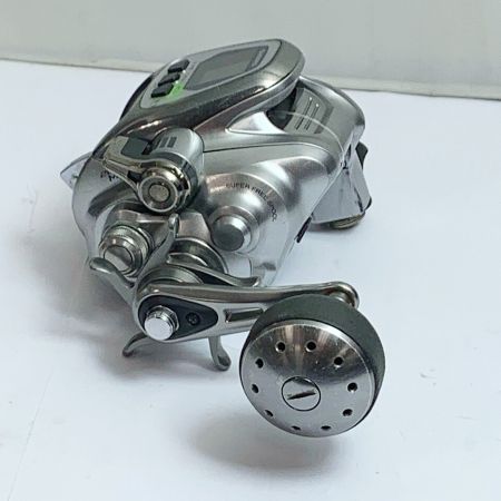  SHIMANO シマノ フォースマスター2000MK　電源ケーブル付　210.6ｋｍ/456H　ハンドルノブベアリングにサビあり 02906