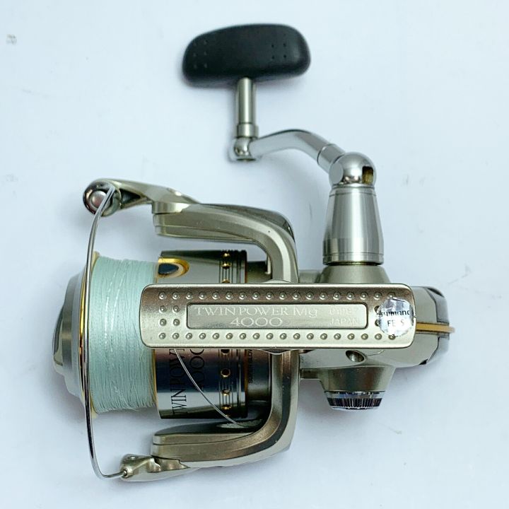 SHIMANO シマノ 06ツインパワーMg 4000 スピニングリール ポーチ付 01987｜中古｜なんでもリサイクルビッグバン