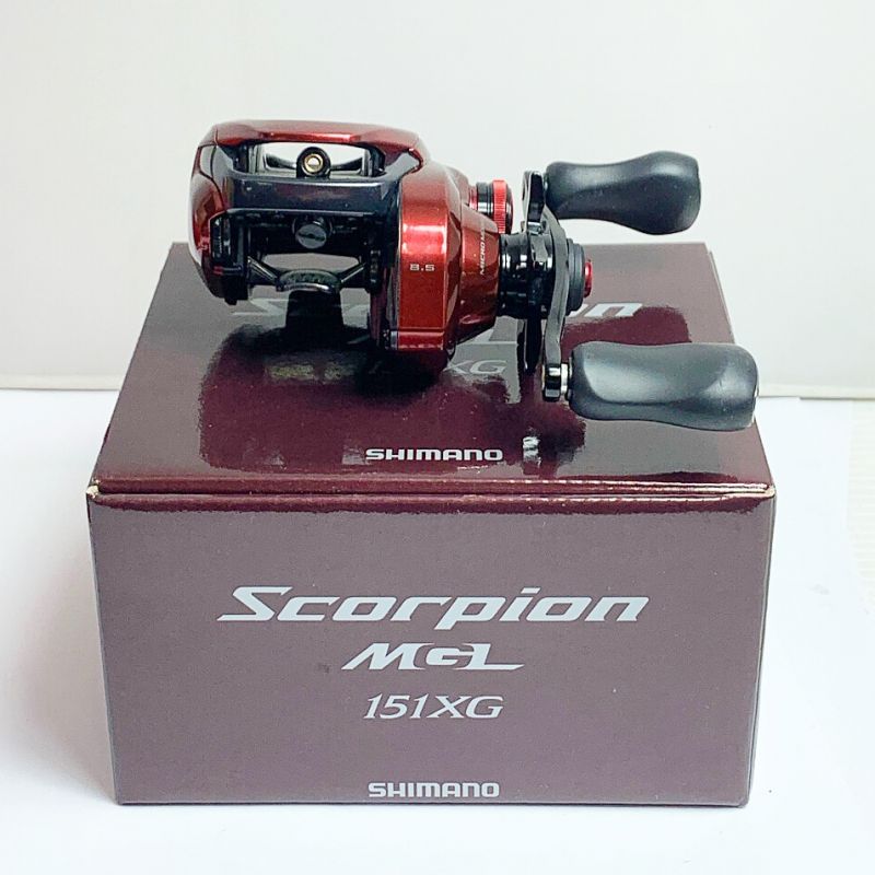 中古】 SHIMANO シマノ スコーピオンMGL 151XG ベイトリール 箱付