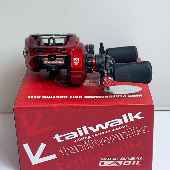 tailwalk テイルウォーク ワイドバサル CA81L ベイトリール 箱付｜中古｜なんでもリサイクルビッグバン